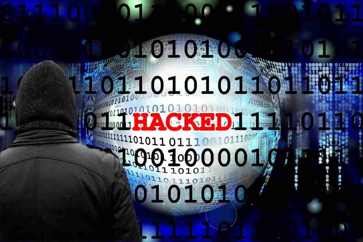 Rappresentazione di un attacco hacker